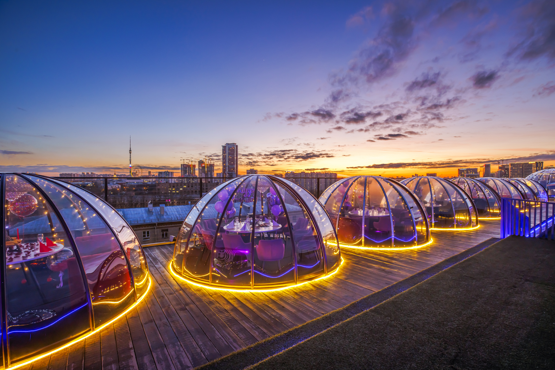 Лофт «Купольная беседка VIP (Igloo)» – фото №1